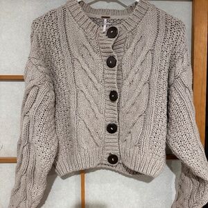 Free People Bonfire Cardi
